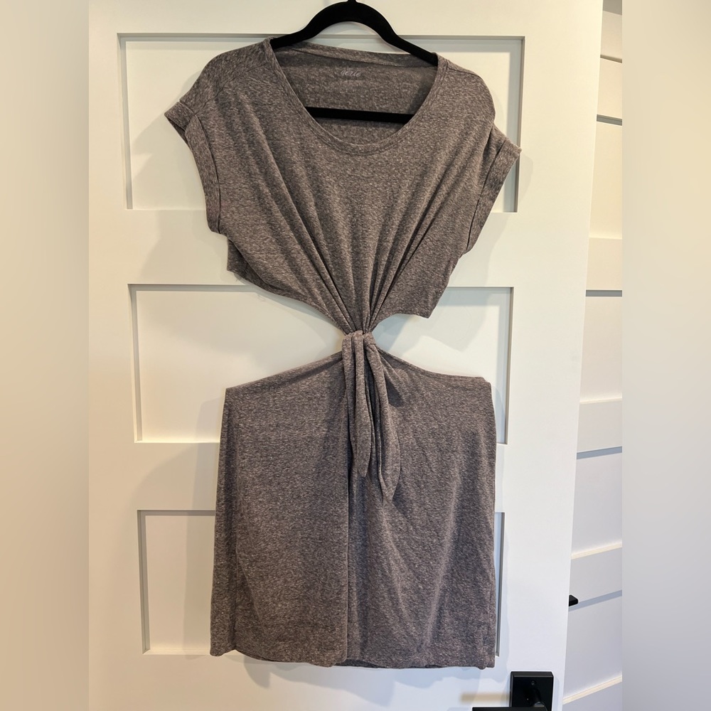 AERIE gray, summer dress, size large.